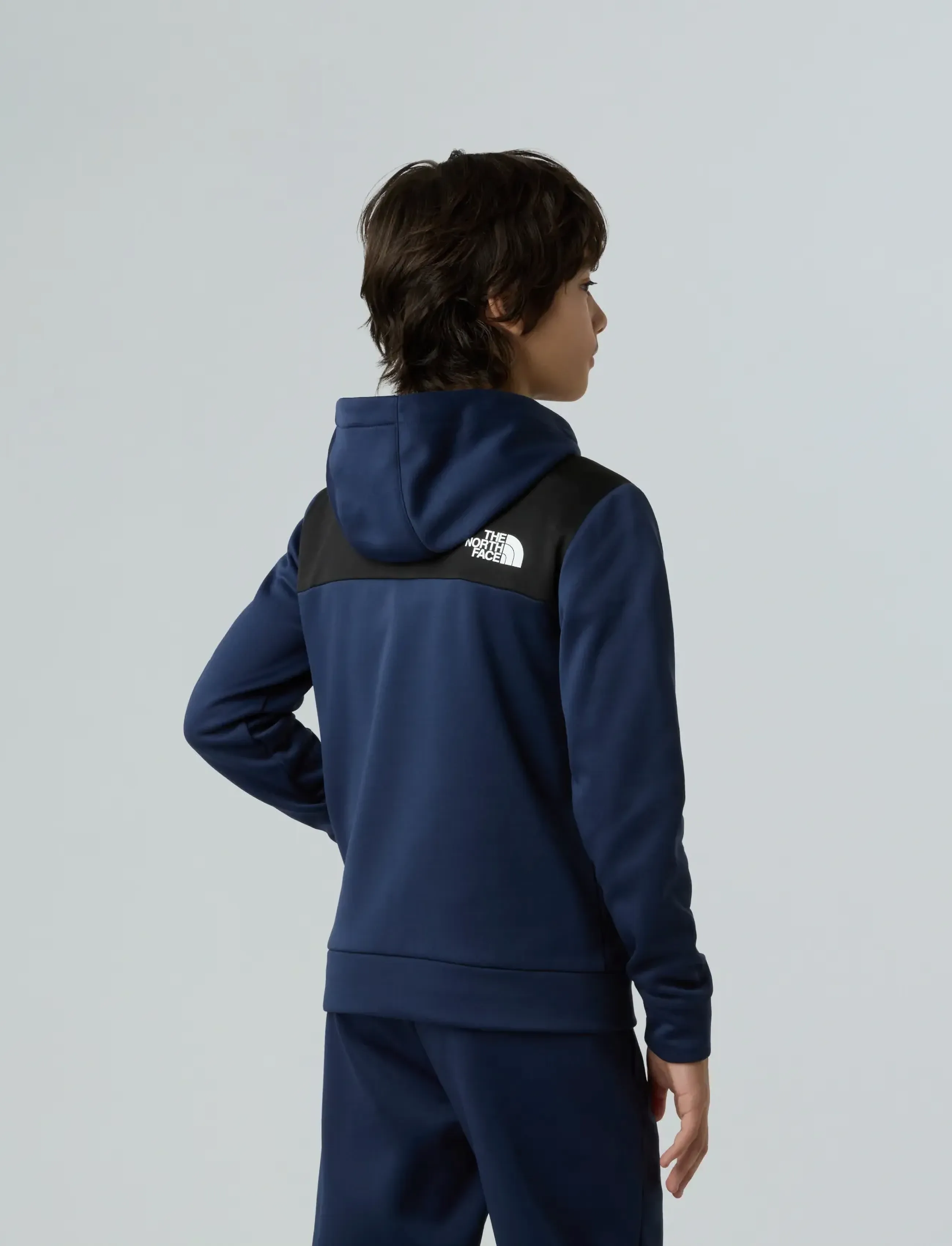 The North Face - TEEN REAXION FZ HOODIE - pulls a capuche - summit navy - 4