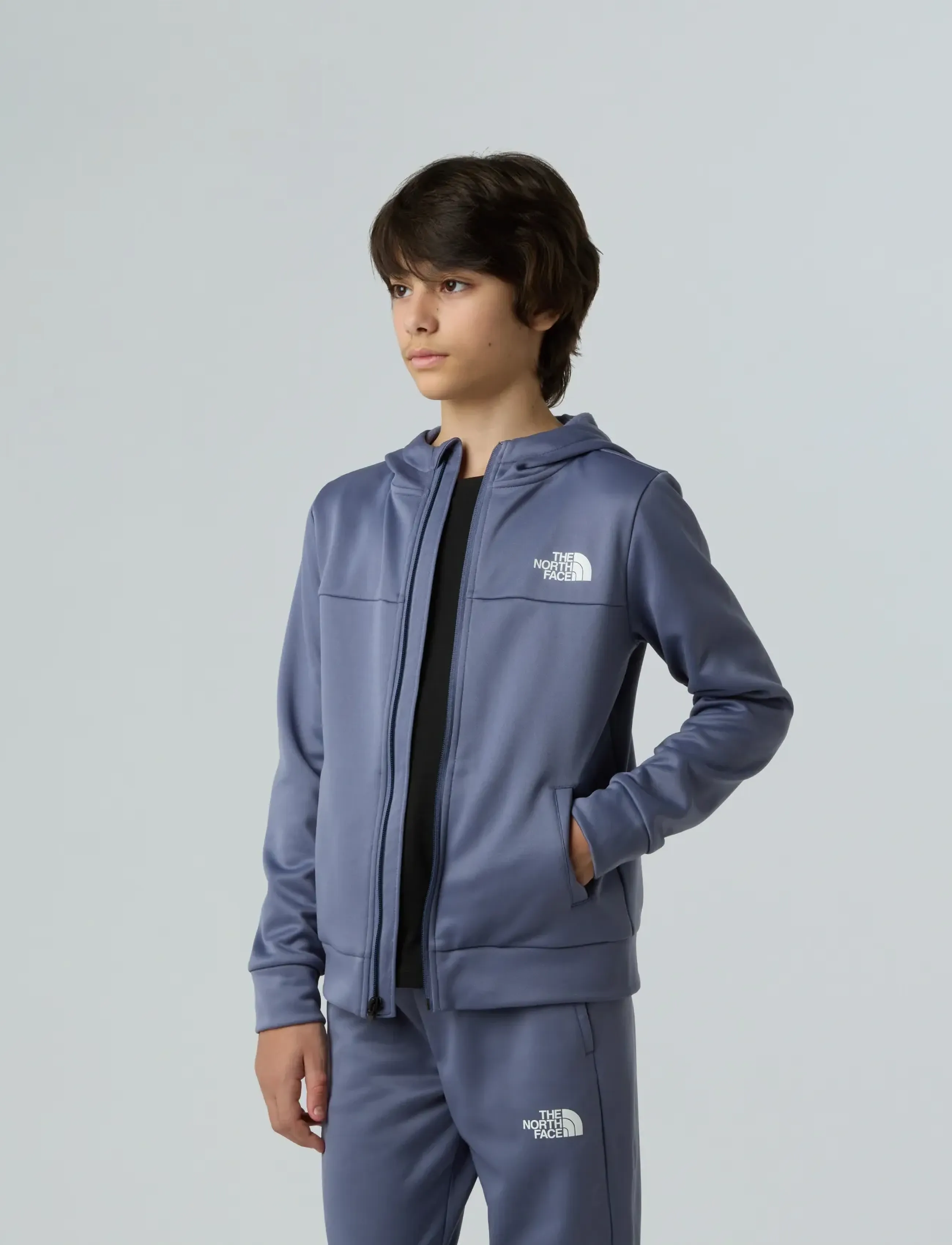 The North Face - TEEN REAXION FZ HOODIE - hættetrøjer - twilight galaxy - 5