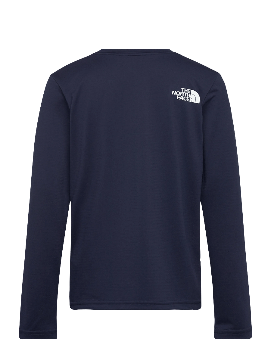 The North Face - TEEN 24/7 LS TEE - sporttoppar - summit navy - 2