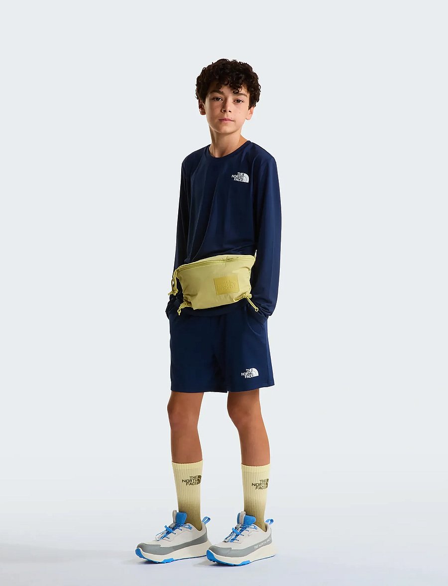 The North Face - TEEN 24/7 LS TEE - sporttoppar - summit navy - 3