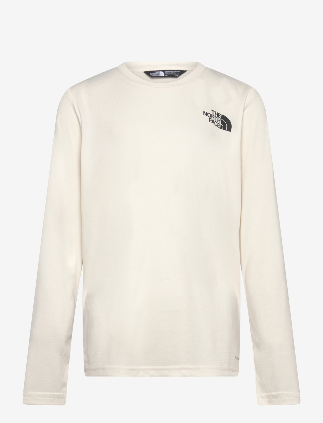 The North Face - TEEN 24/7 LS TEE - sports tops - white dune - 1