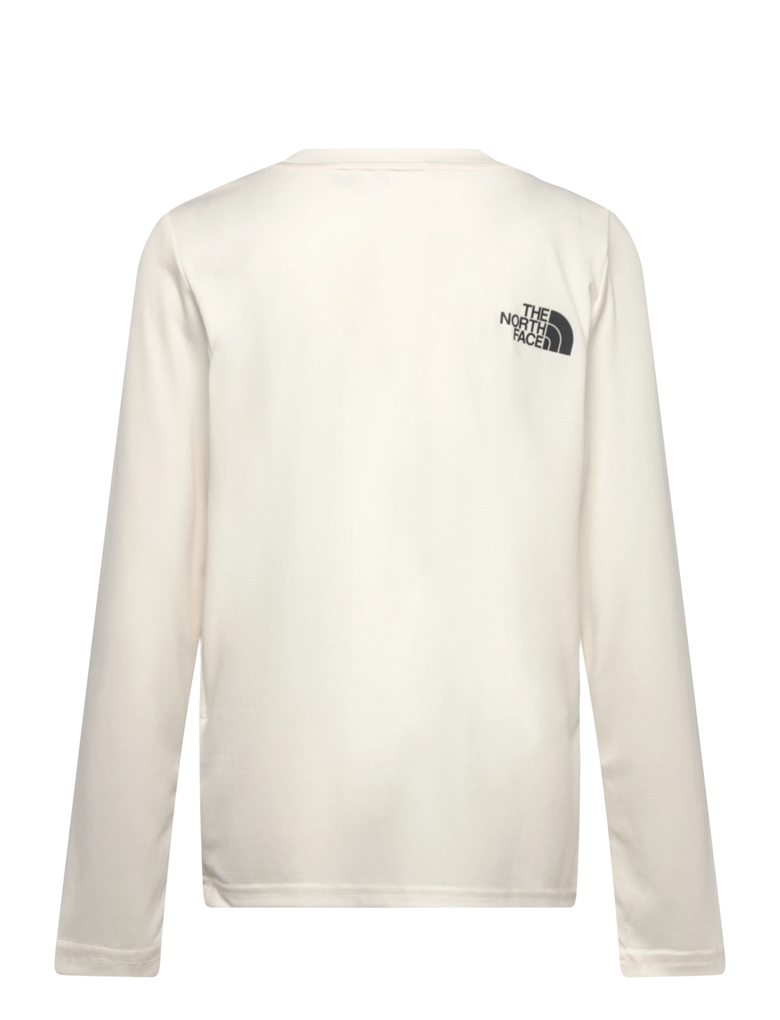 The North Face - TEEN 24/7 LS TEE - spordisärgid - white dune - 2