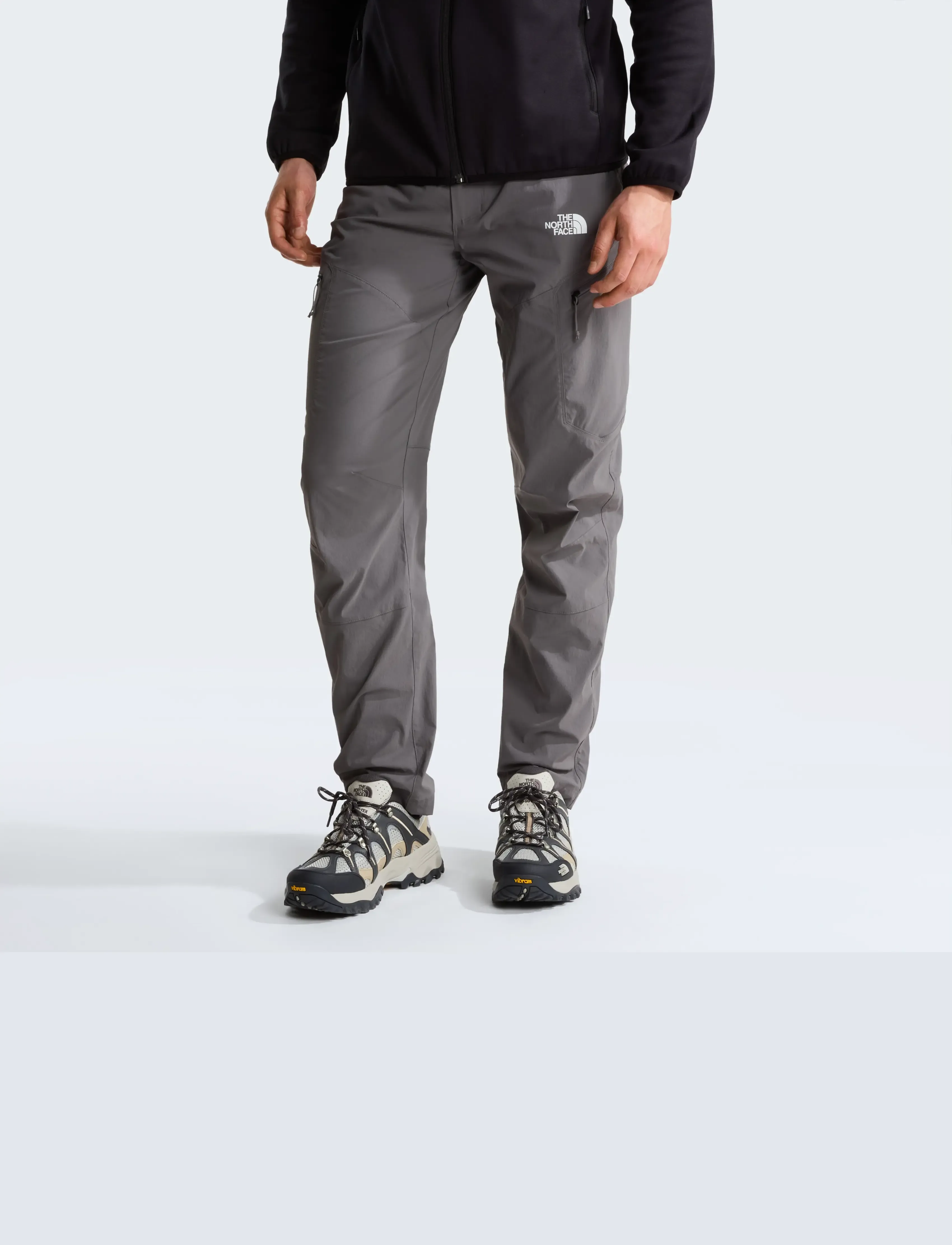 The North Face M EXPLORATION REG TAPERED PANTS - Cargohosen - SMOKED PEARL / grey