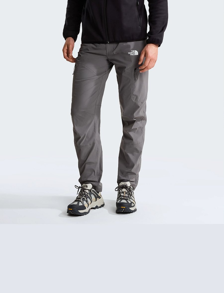 The North Face - M EXPLORATION REG TAPERED PANTS - cargohosen - smoked pearl - 0