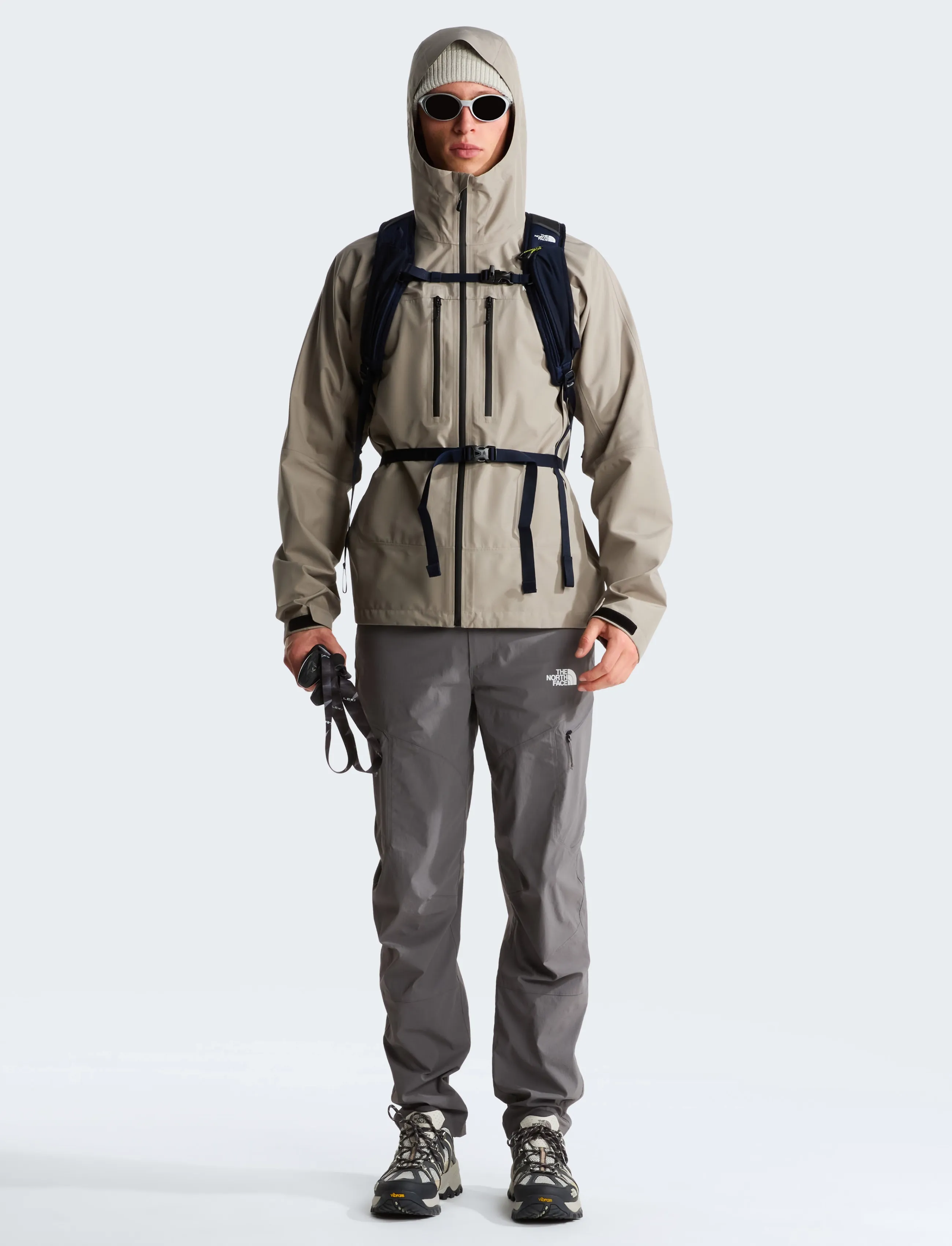 The North Face - M EXPLORATION REG TAPERED PANTS - cargohosen - smoked pearl - 3
