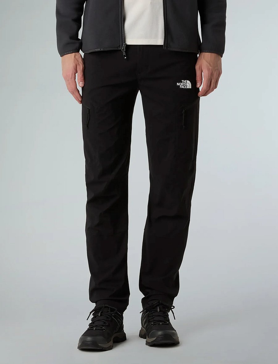 The North Face - M EXPLORATION REG TAPERED PANTS - cargohosen - tnf black - 0