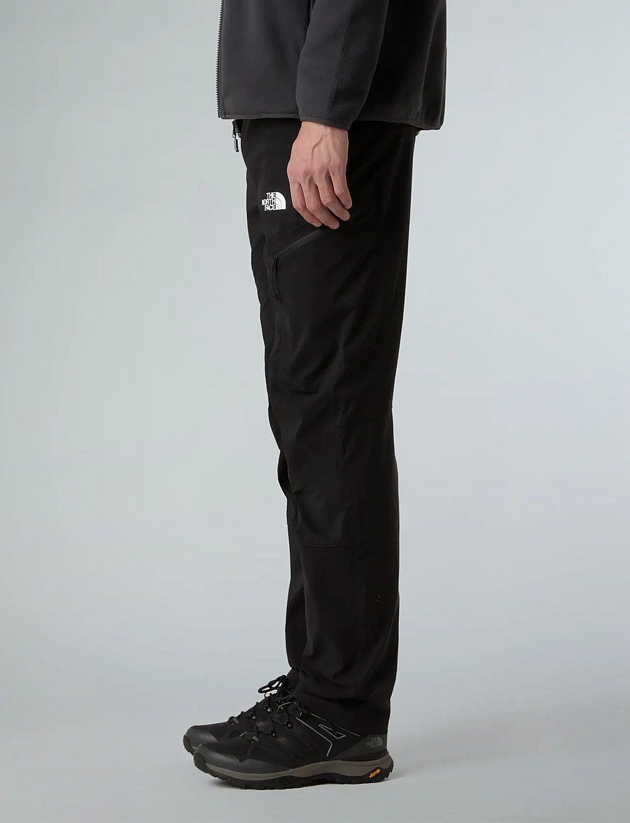 The North Face - M EXPLORATION REG TAPERED PANTS - cargohosen - tnf black - 4