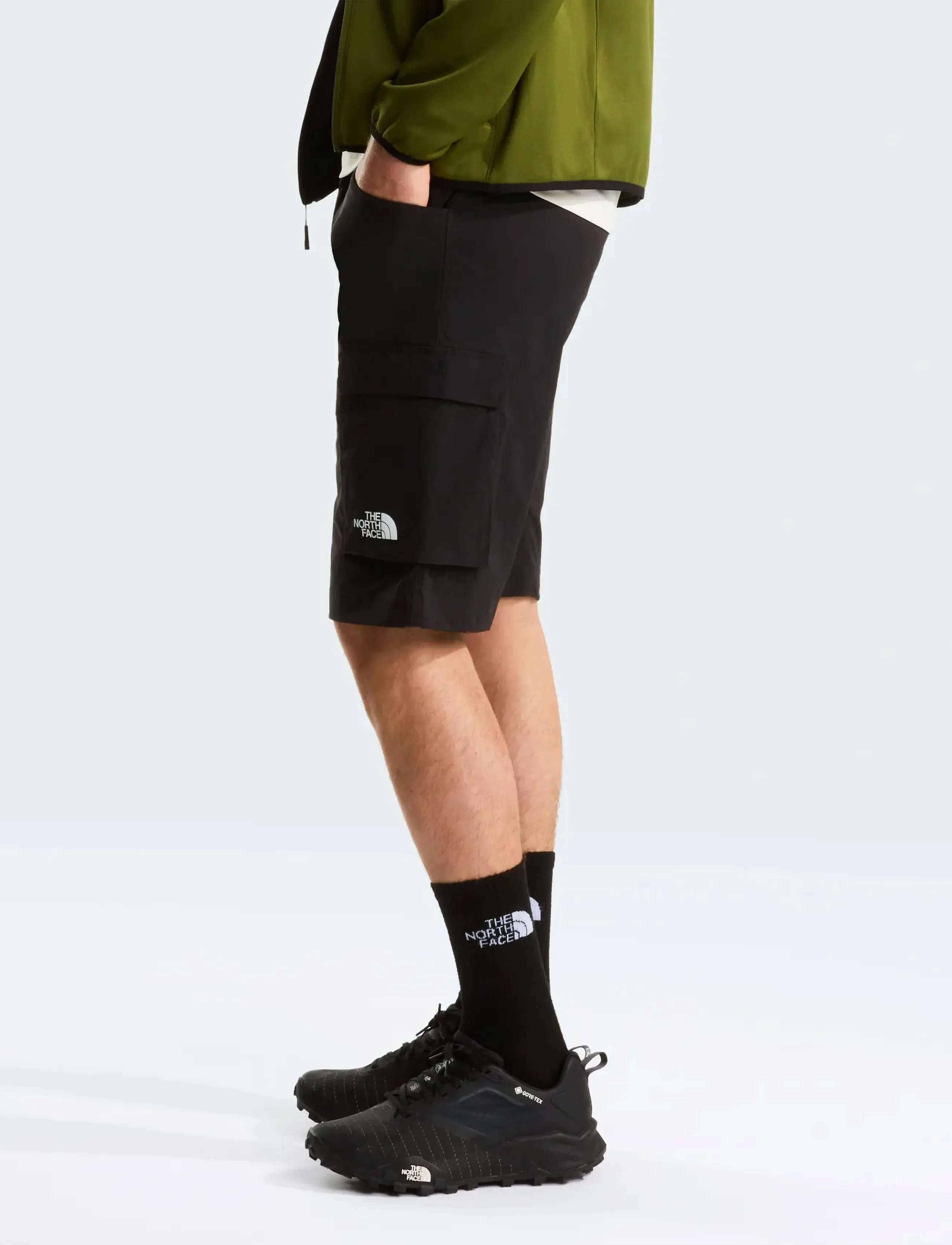 The North Face - M EXPLORATION CARGO SHORTS - outdoorshorts - tnf black - 4