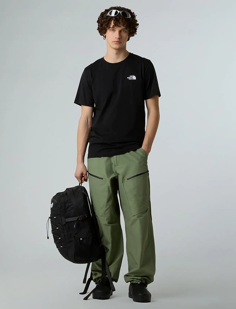 The North Face - M VERTICAL LOGO SS TEE - oberteile & t-shirts - tnf black - 4