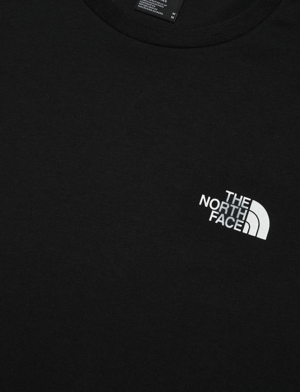 The North Face - M VERTICAL LOGO SS TEE - t-shirts - tnf black - 2