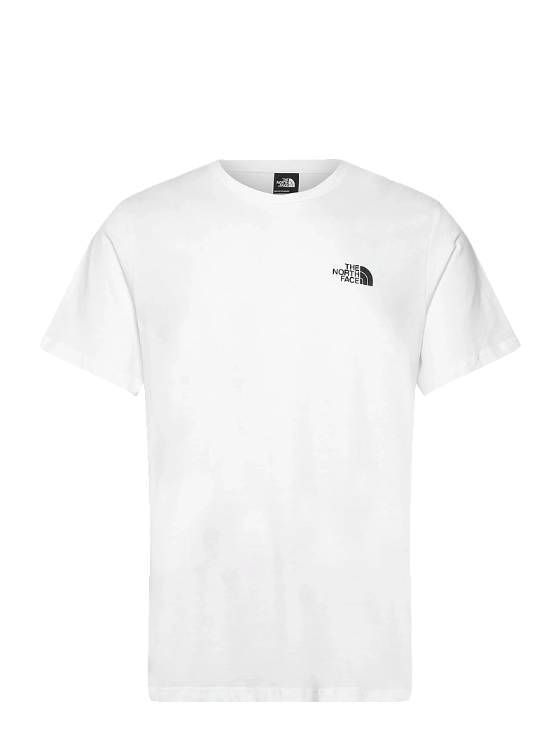 The North Face - M VERTICAL LOGO SS TEE - oberteile & t-shirts - tnf white - 1
