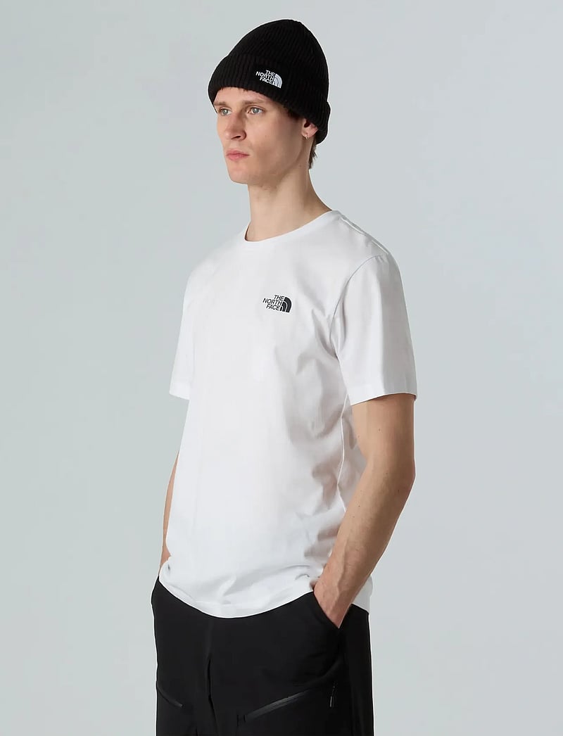 The North Face - M VERTICAL LOGO SS TEE - oberteile & t-shirts - tnf white - 3