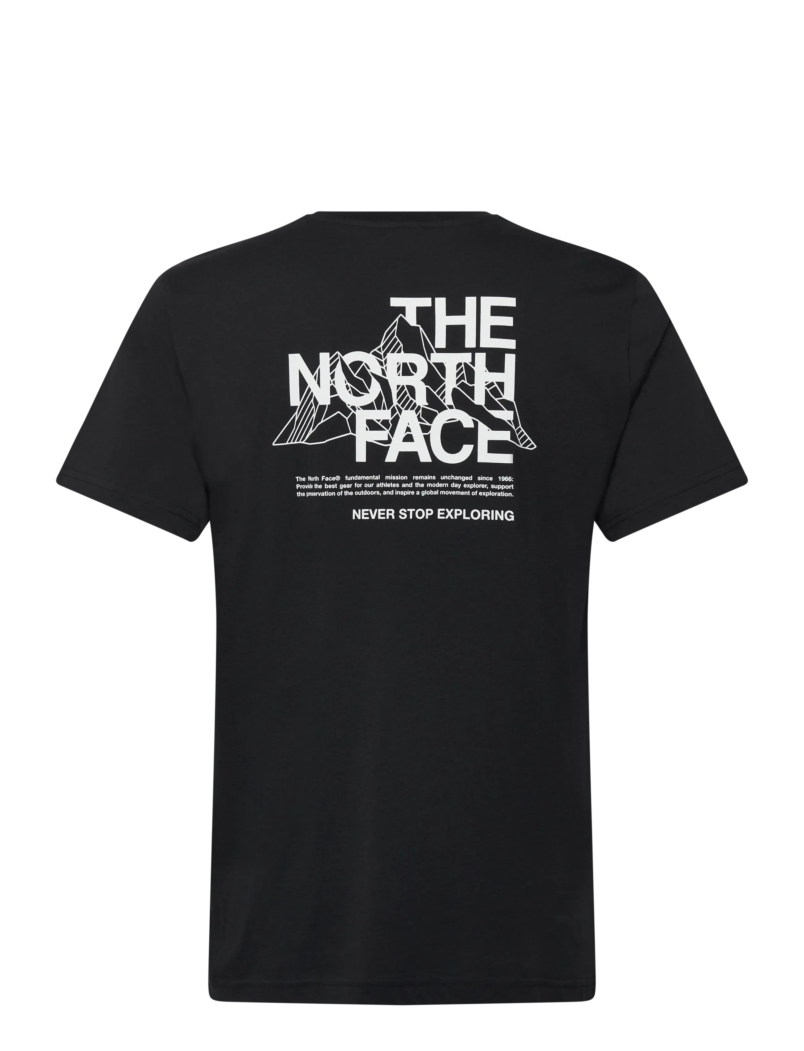 The North Face - M MOUNTAIN SKETCH SS TEE - tnf black - 2