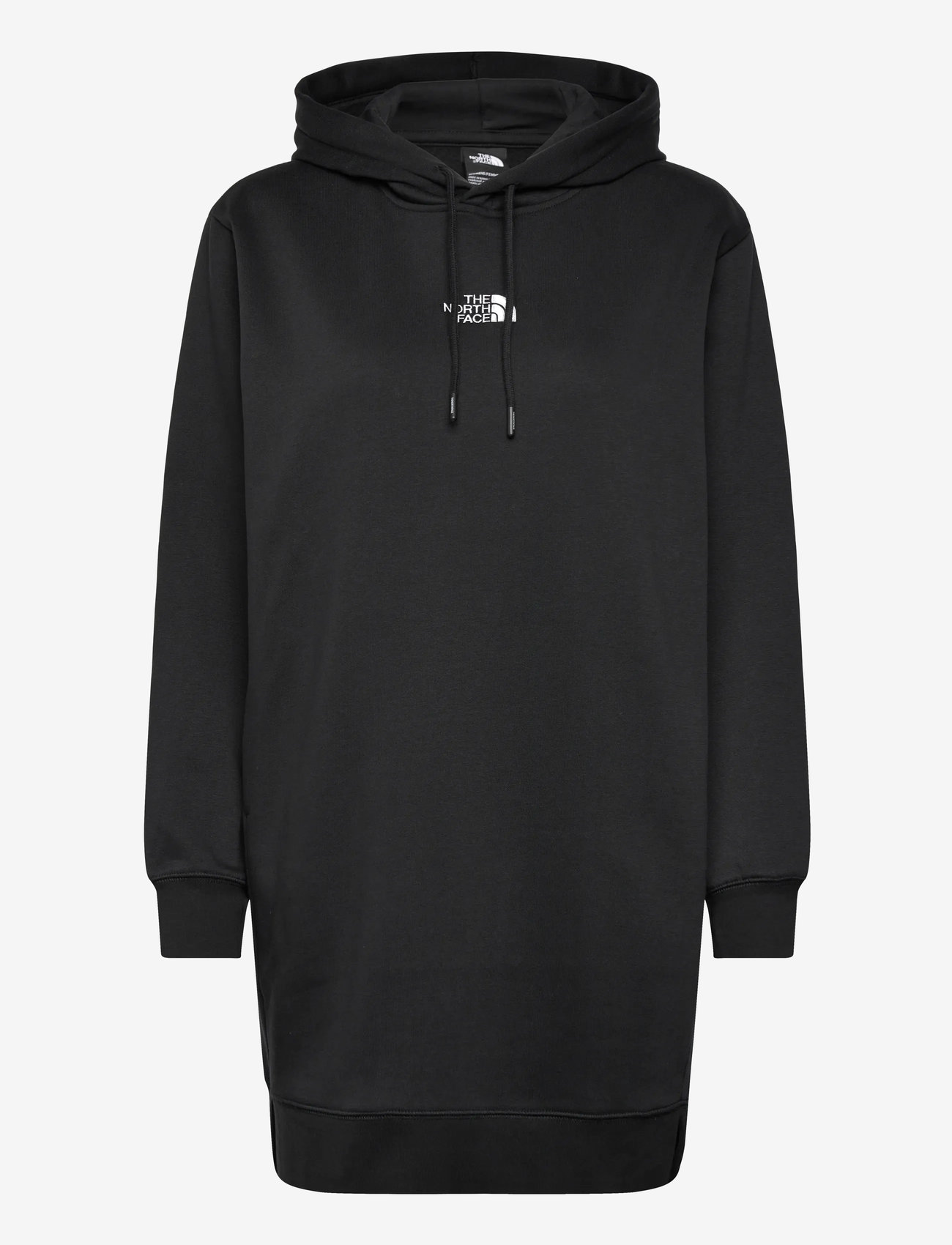 The North Face - W ESSENTIAL RELAXED HOODED DRESS - klänningar & kjolar - tnf black - 1