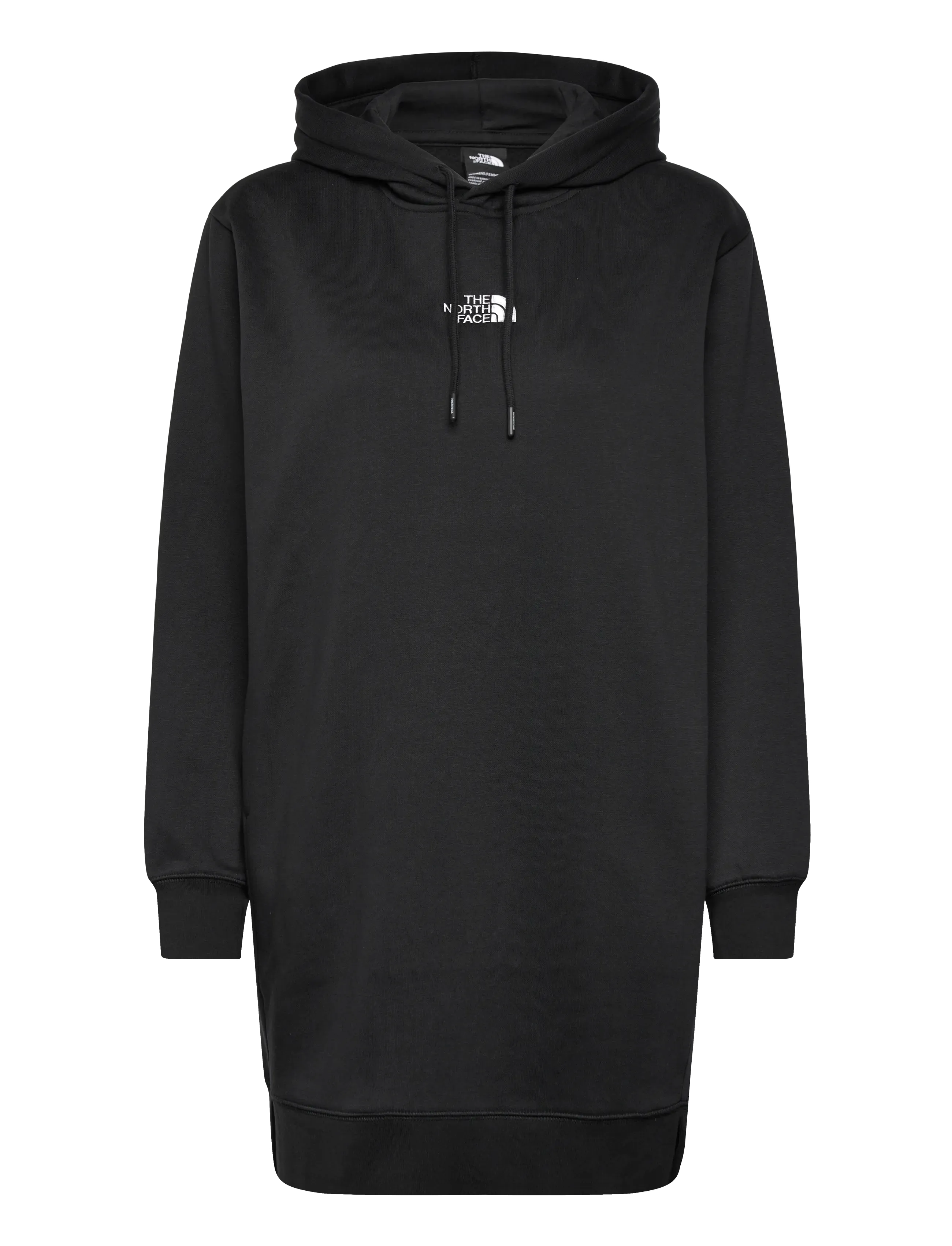 The North Face W ESSENTIAL RELAXED HOODED DRESS - Kleidung - TNF BLACK / black