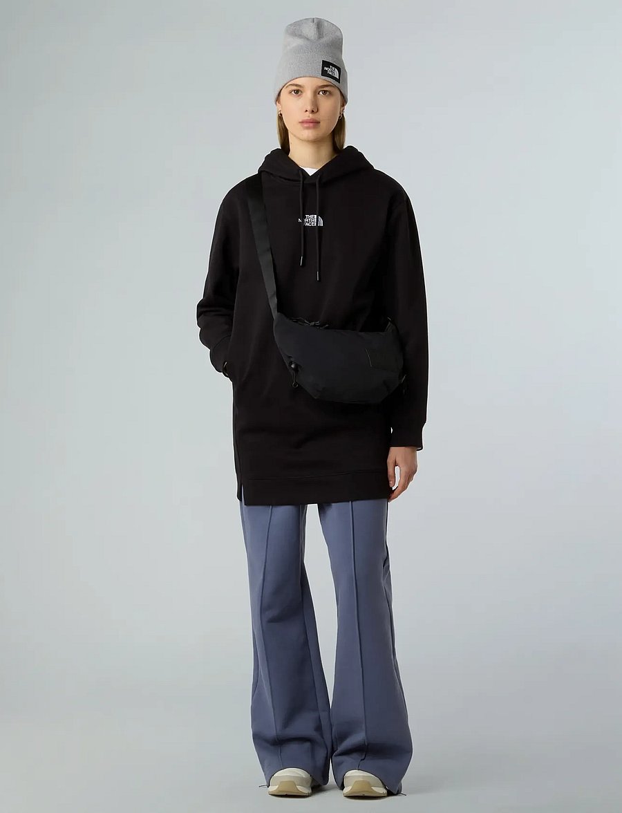 The North Face - W ESSENTIAL RELAXED HOODED DRESS - kjoler & nederdele - tnf black - 3