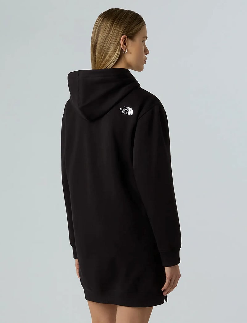 The North Face - W ESSENTIAL RELAXED HOODED DRESS - klänningar & kjolar - tnf black - 4