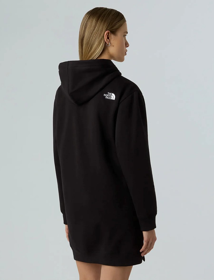 The North Face - W ESSENTIAL RELAXED HOODED DRESS - kjoler & nederdele - tnf black - 4
