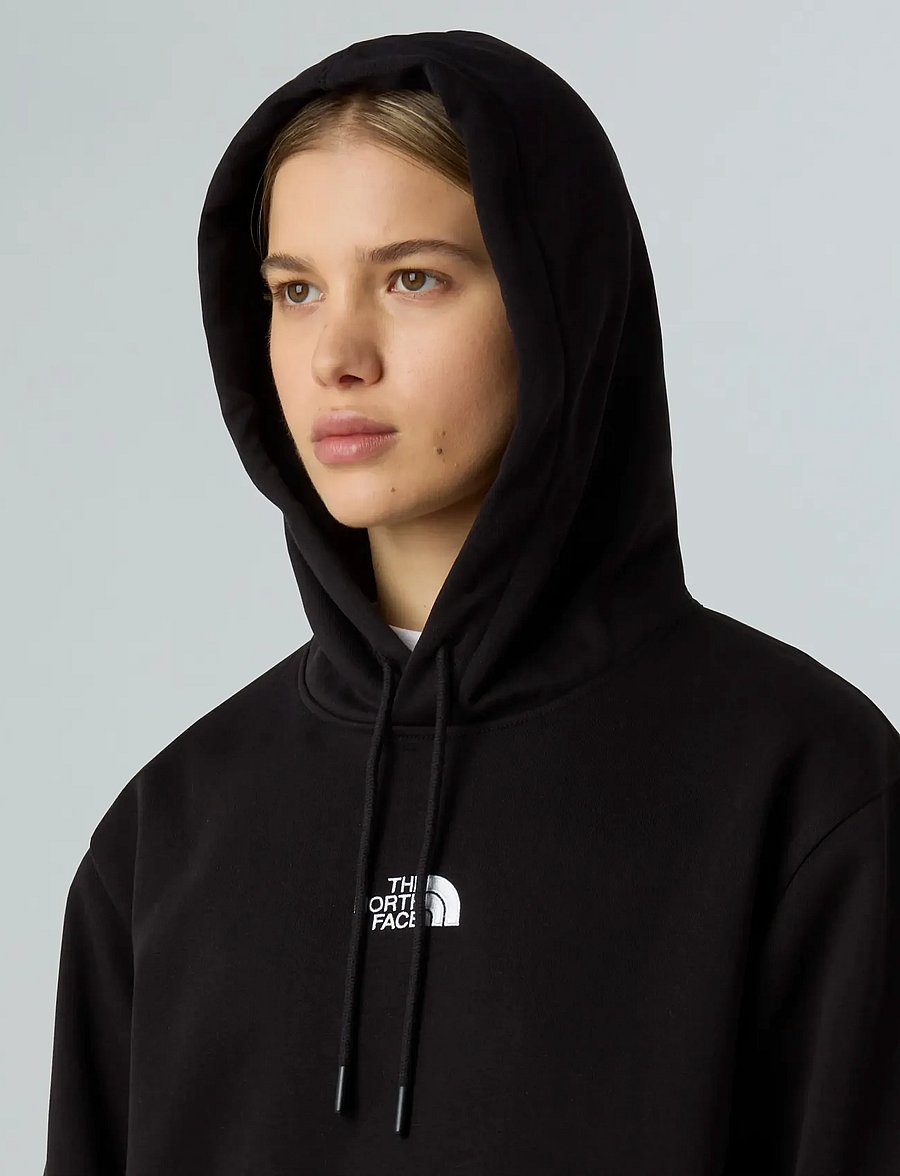 The North Face - W ESSENTIAL RELAXED HOODED DRESS - kjoler & nederdele - tnf black - 5