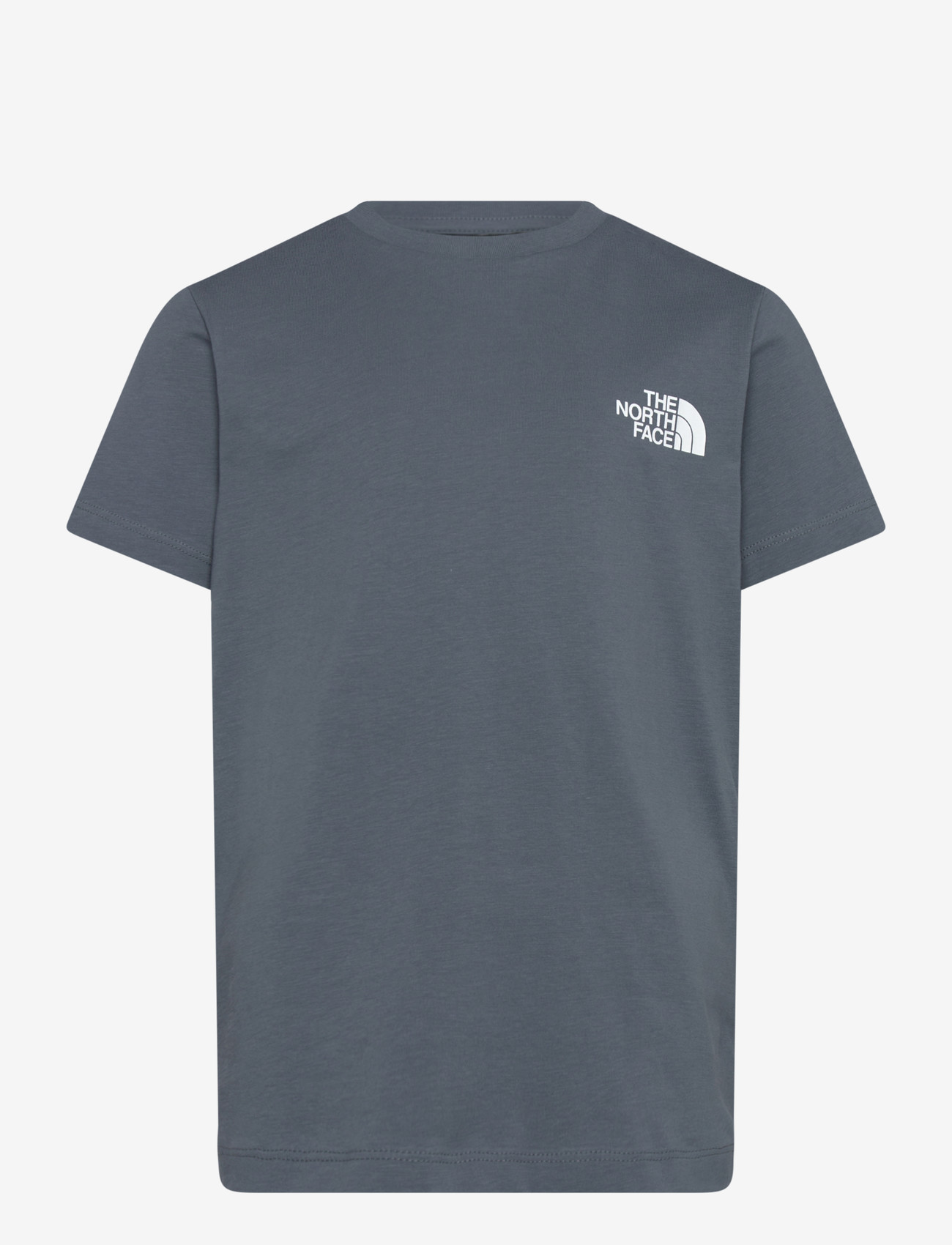 The North Face - TEEN BOX NSE REGULAR SS TEE - kortærmede t-shirts - granite grey - 1