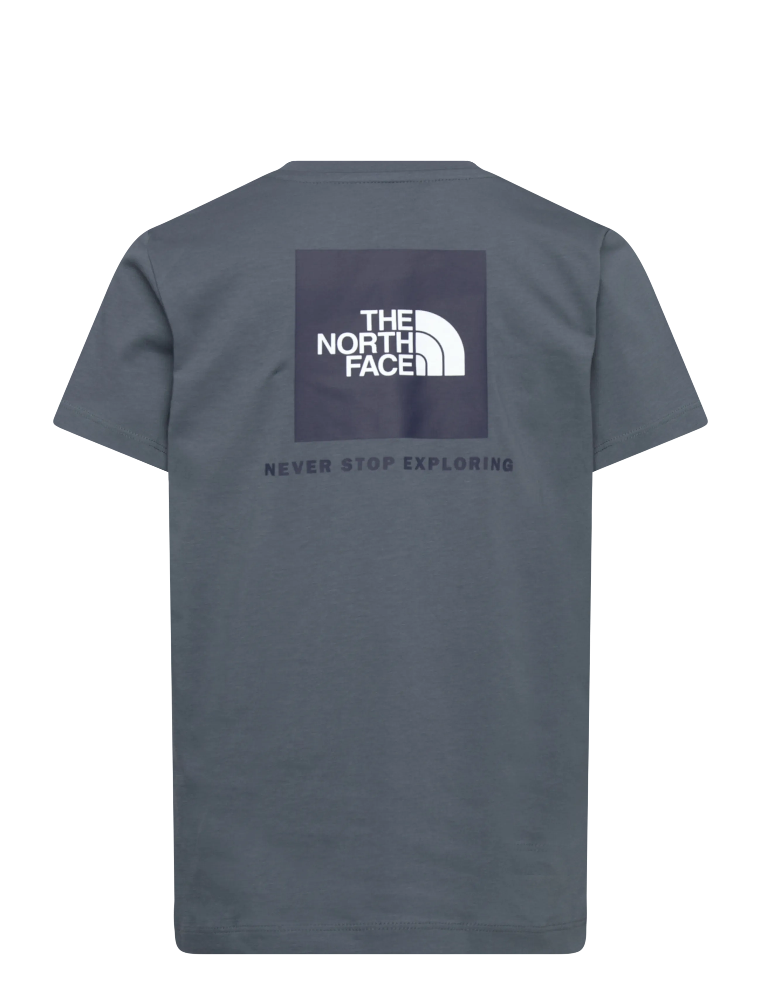 The North Face - TEEN BOX NSE REGULAR SS TEE - t-shirts à manches courtes - granite grey - 2