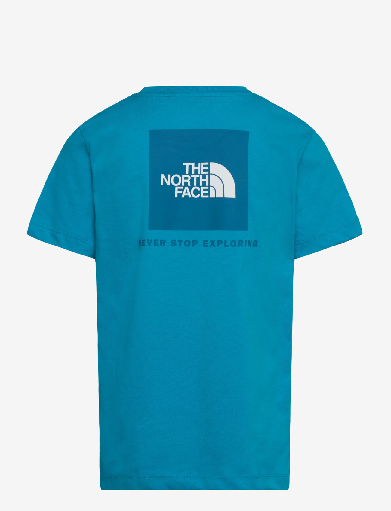 The North Face - TEEN BOX NSE REGULAR SS TEE - kortärmade t-shirts - meridian blue/dusk blue - 2