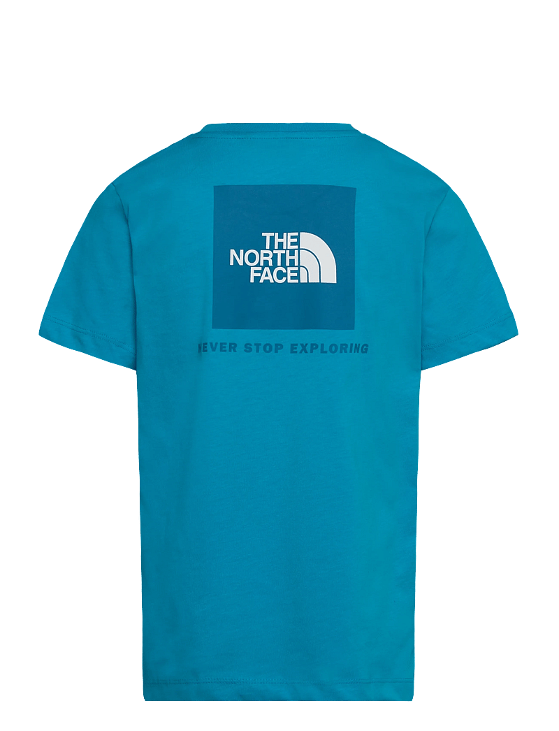 The North Face - TEEN BOX NSE REGULAR SS TEE - kortärmade t-shirts - meridian blue/dusk blue - 2