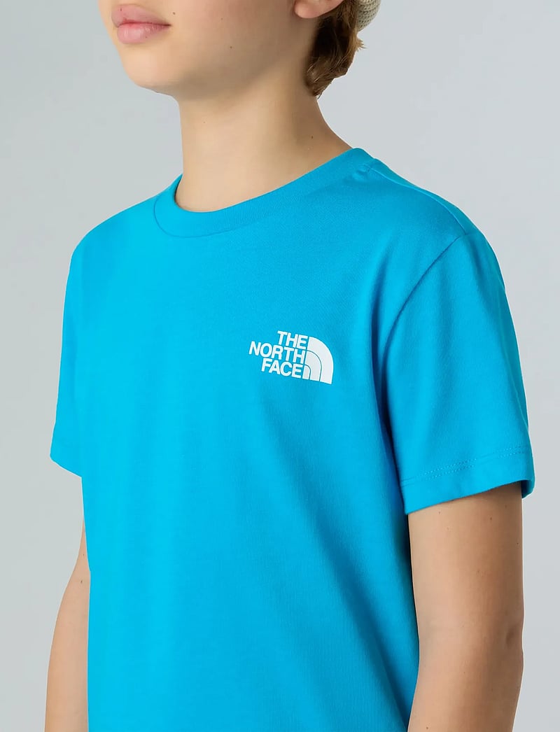The North Face - TEEN BOX NSE REGULAR SS TEE - kortärmade t-shirts - meridian blue/dusk blue - 5