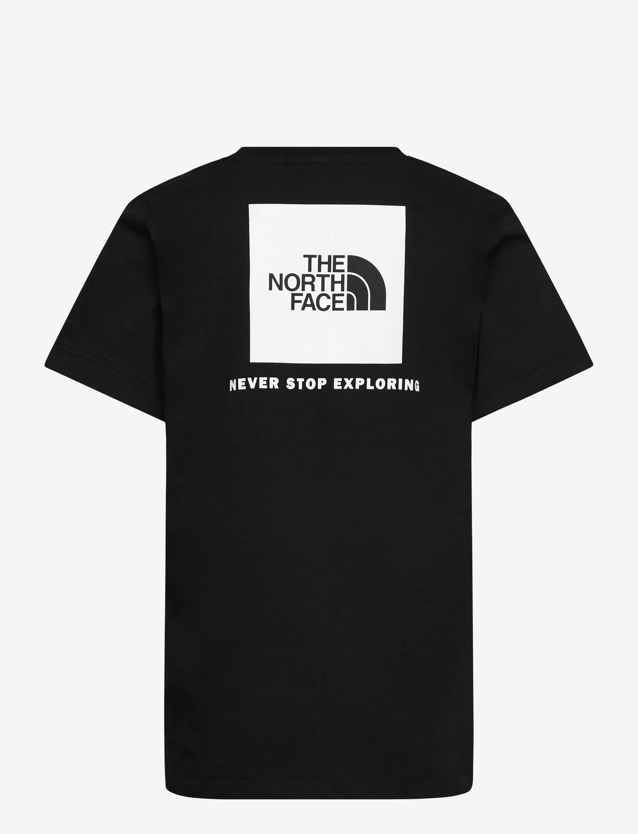 The North Face - TEEN BOX NSE REGULAR SS TEE - stutterma bolir - tnf black - 2