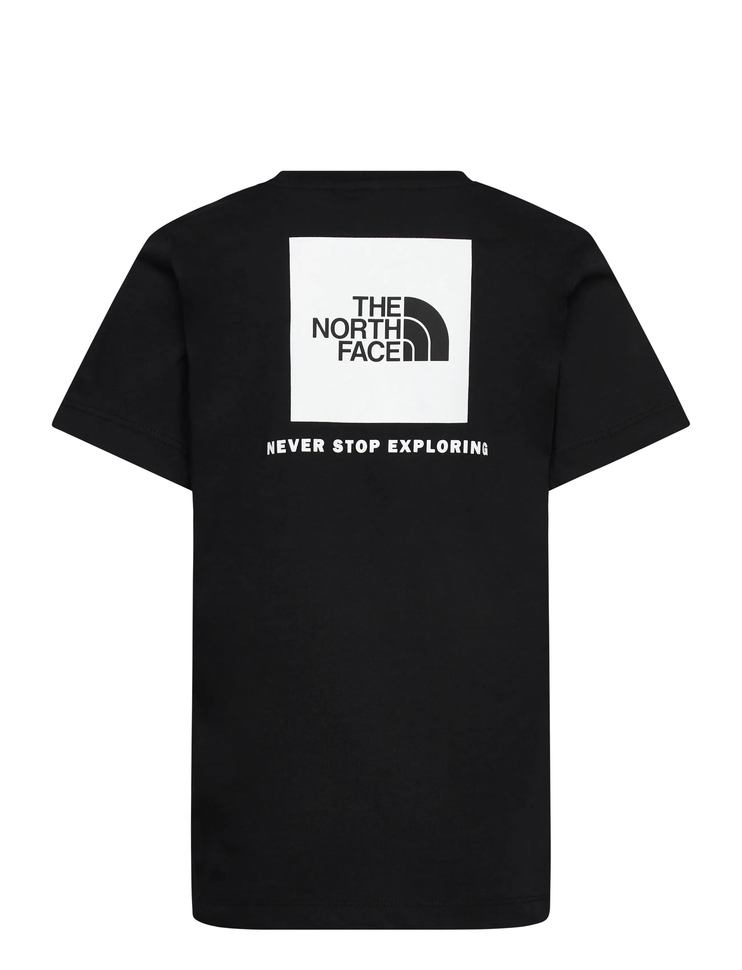 The North Face - TEEN BOX NSE REGULAR SS TEE - short-sleeved t-shirts - tnf black - 2