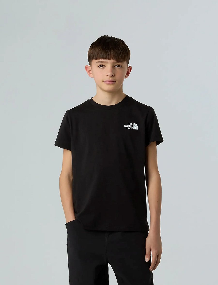 The North Face - TEEN BOX NSE REGULAR SS TEE - lyhythihaiset t-paidat - tnf black - 3