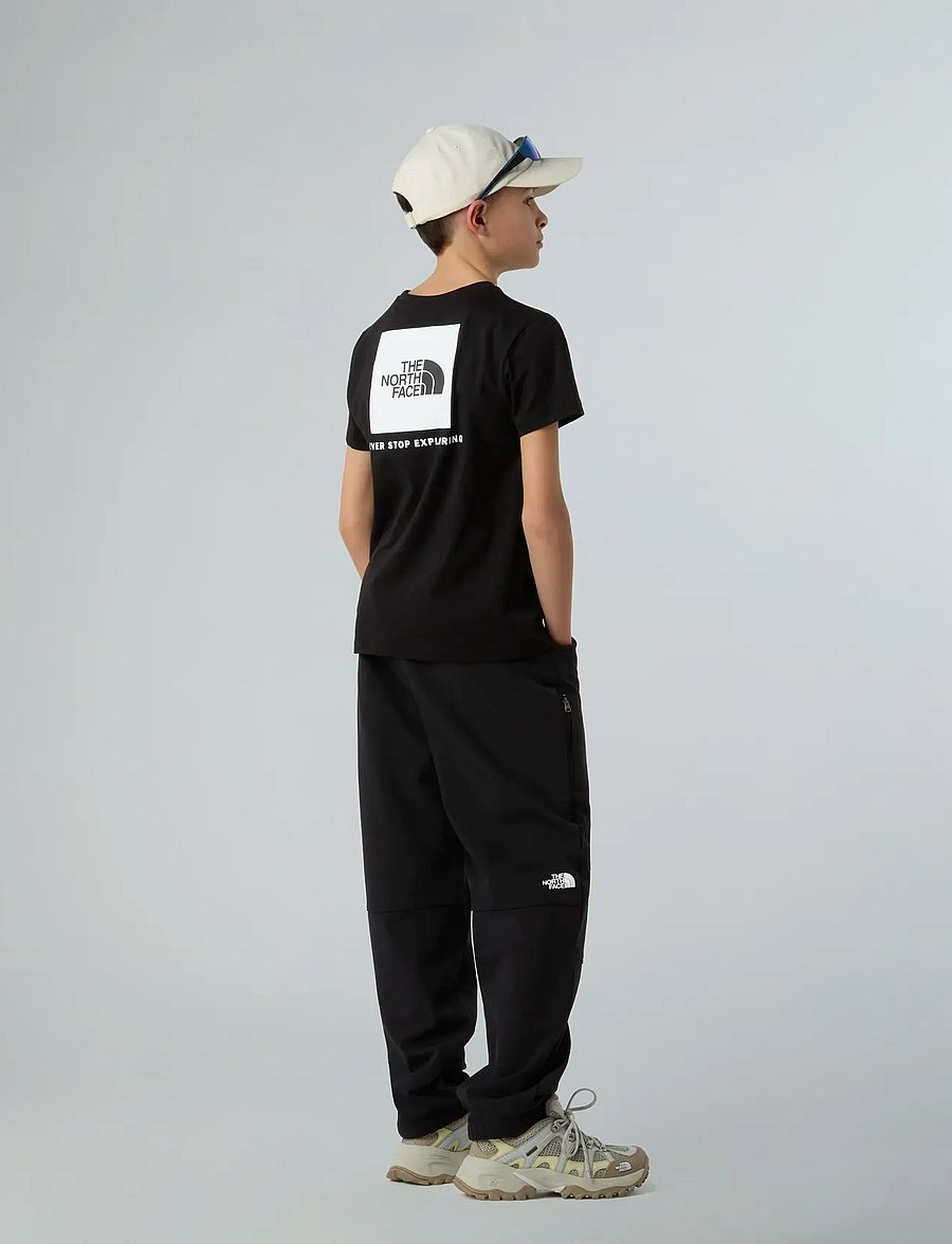 The North Face - TEEN BOX NSE REGULAR SS TEE - lyhythihaiset t-paidat - tnf black - 4