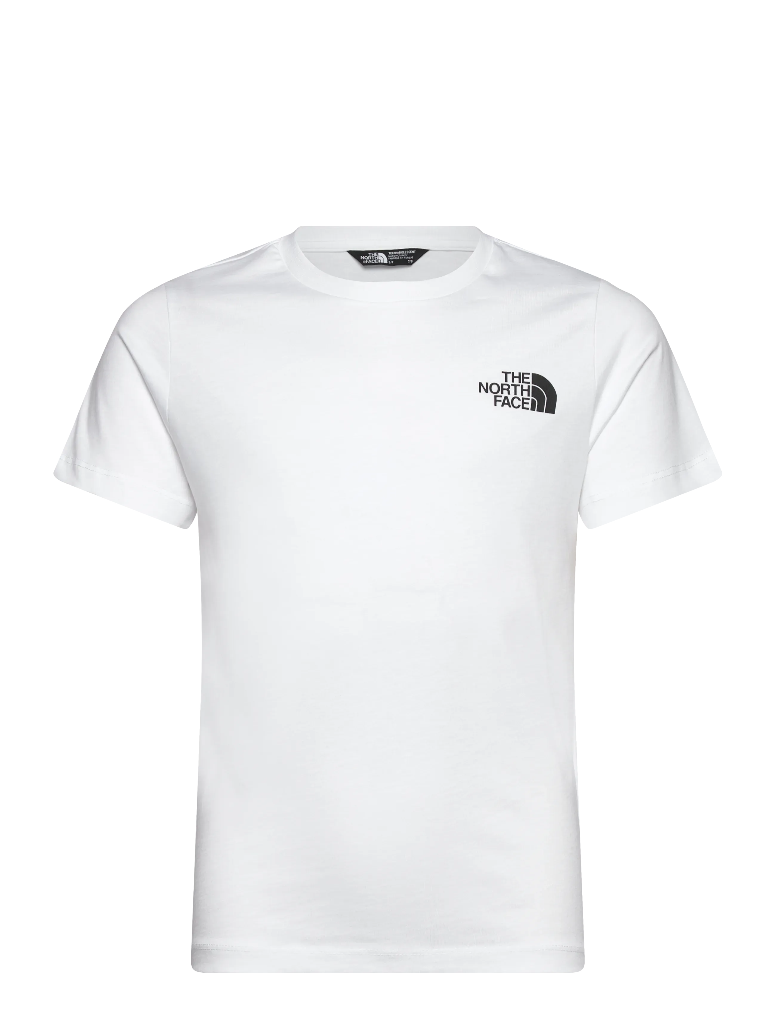 THE NORTH FACE Teen Box Nse Regular Ss Tee Weiß - 120-129 - Kinder