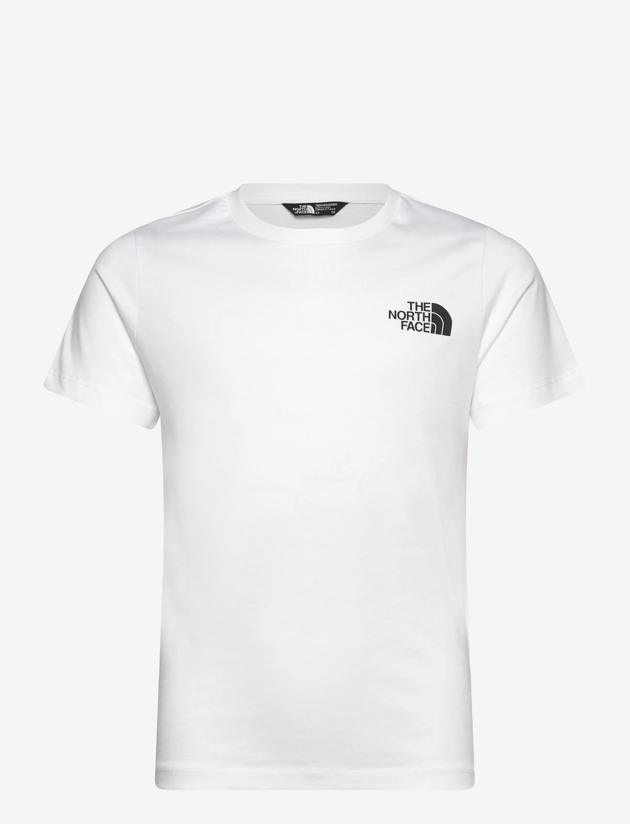 The North Face - TEEN BOX NSE REGULAR SS TEE - short-sleeved t-shirts - tnf white - 1