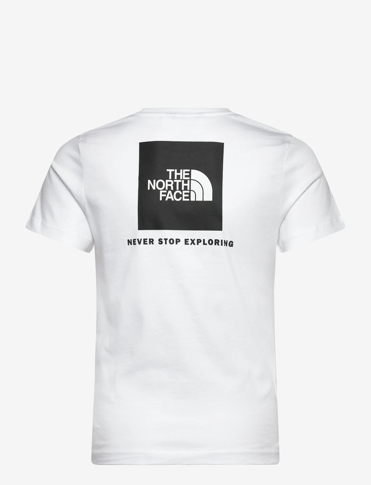 The North Face - TEEN BOX NSE REGULAR SS TEE - short-sleeved t-shirts - tnf white - 2
