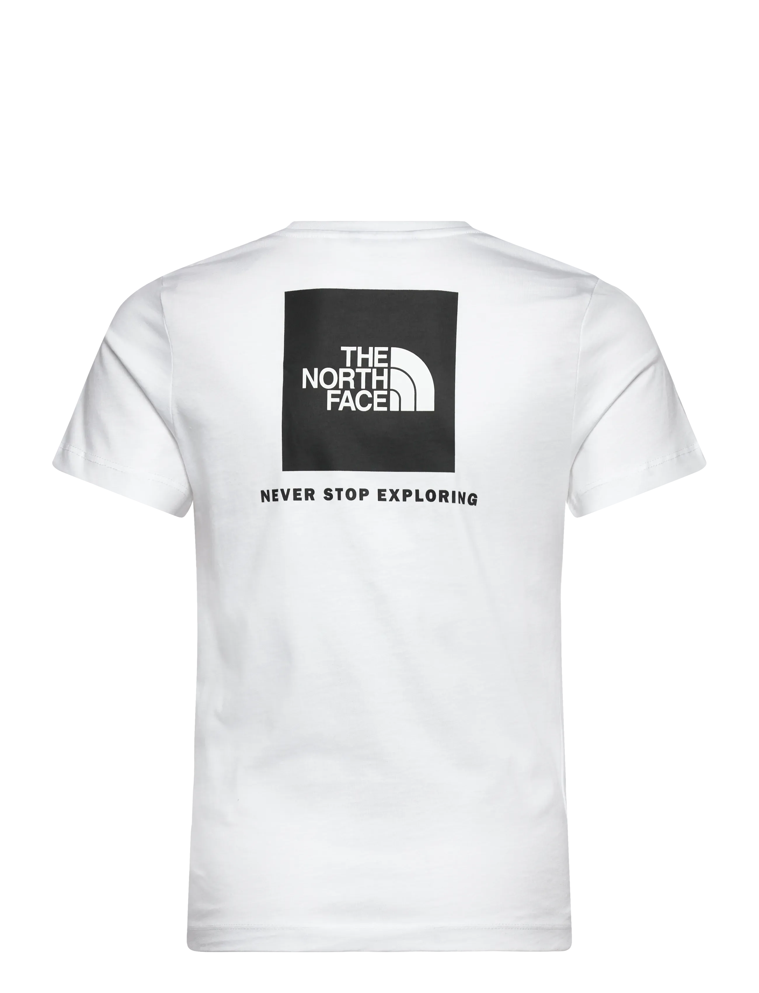 The North Face - TEEN BOX NSE REGULAR SS TEE - kortærmede t-shirts - tnf white - 2