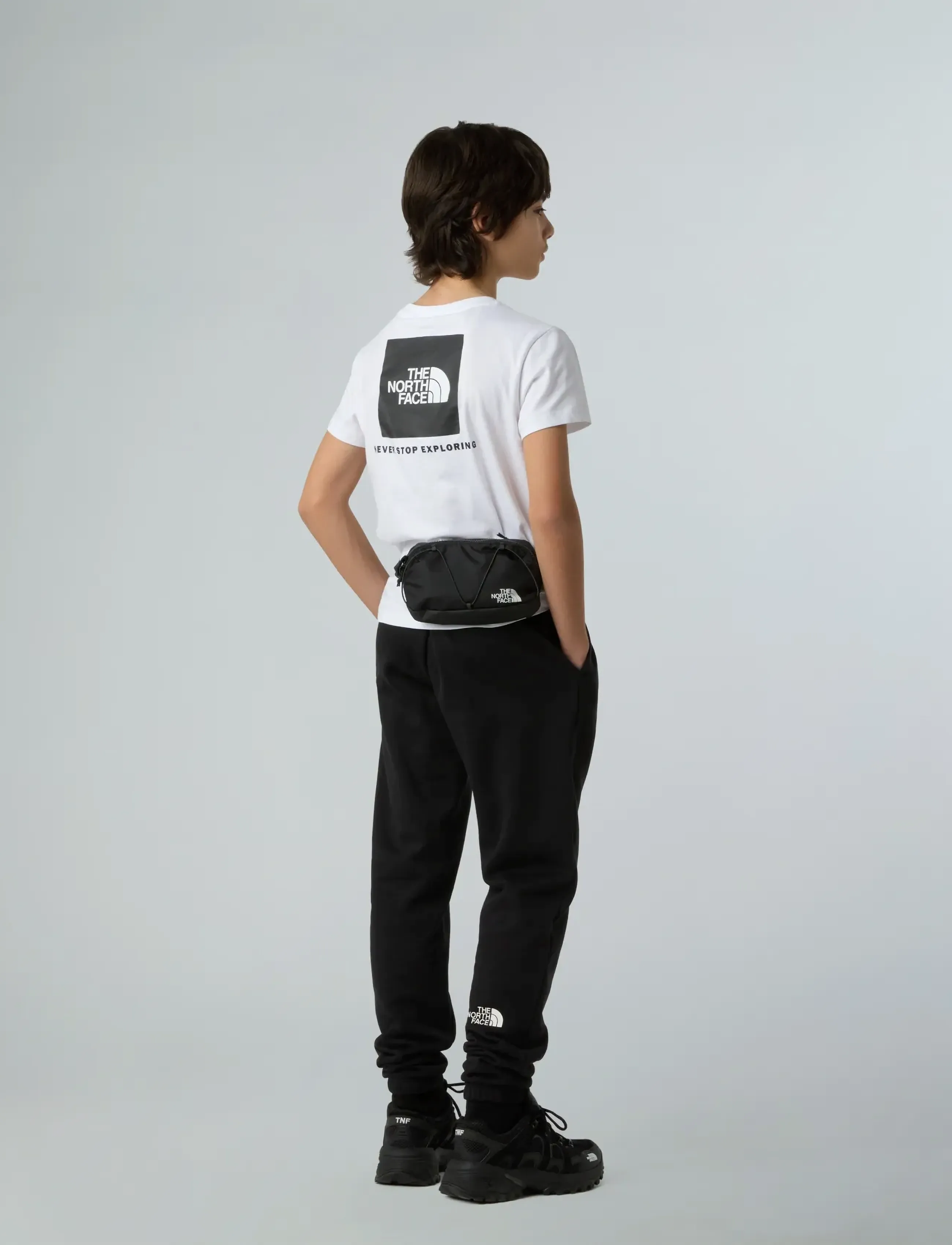 The North Face - TEEN BOX NSE REGULAR SS TEE - kurzärmelig - tnf white - 4