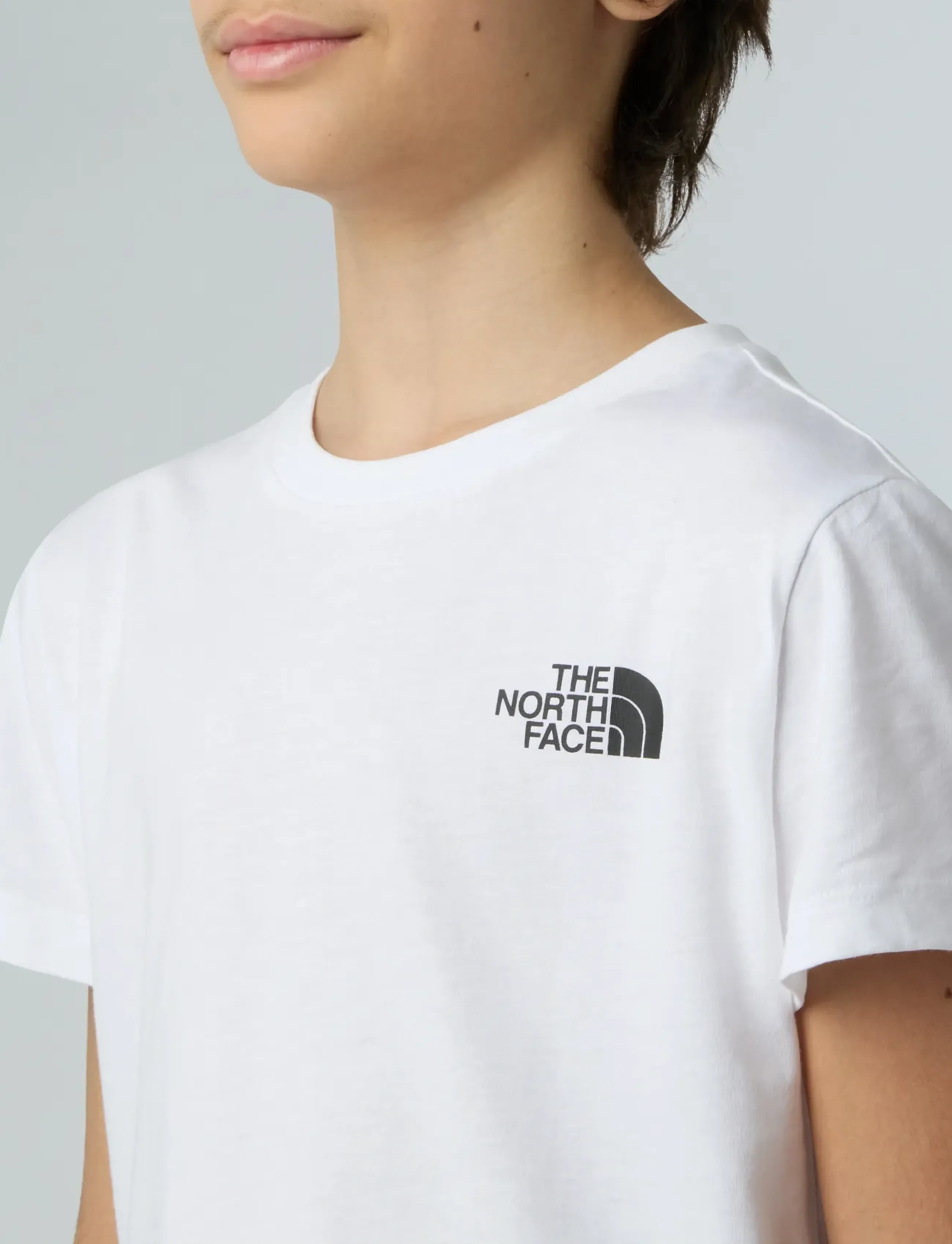 The North Face - TEEN BOX NSE REGULAR SS TEE - kortærmede t-shirts - tnf white - 5