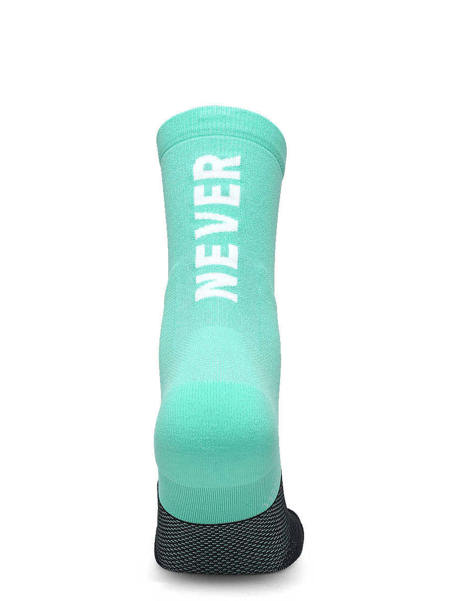 The North Face - NEVER STOP TRAIL RUN CREW SOCK - strümpfe - spring bud - 2