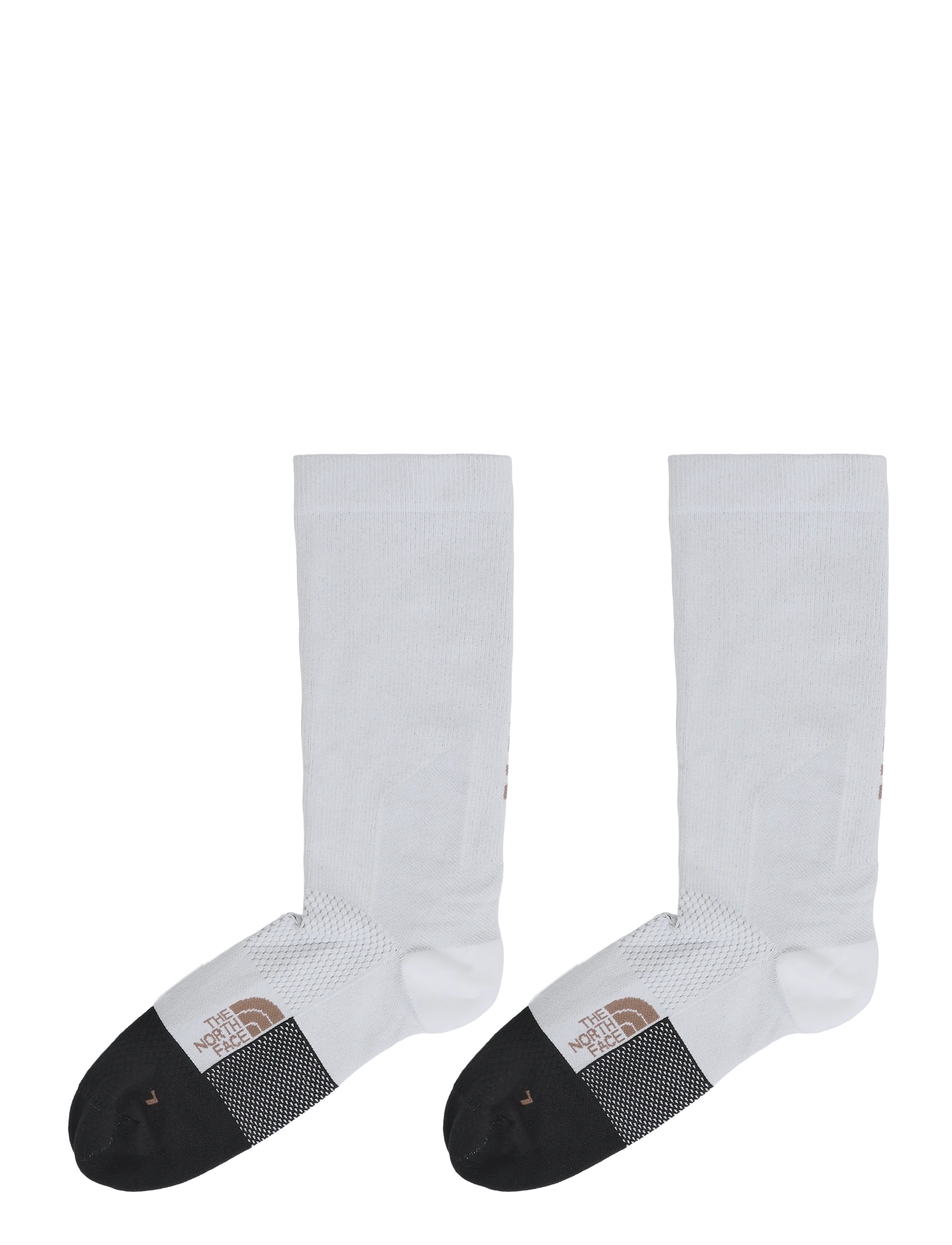 The North Face - NEVER STOP TRAIL RUN CREW SOCK - Íþróttasokkar - tnf white/acrylic orang - 1