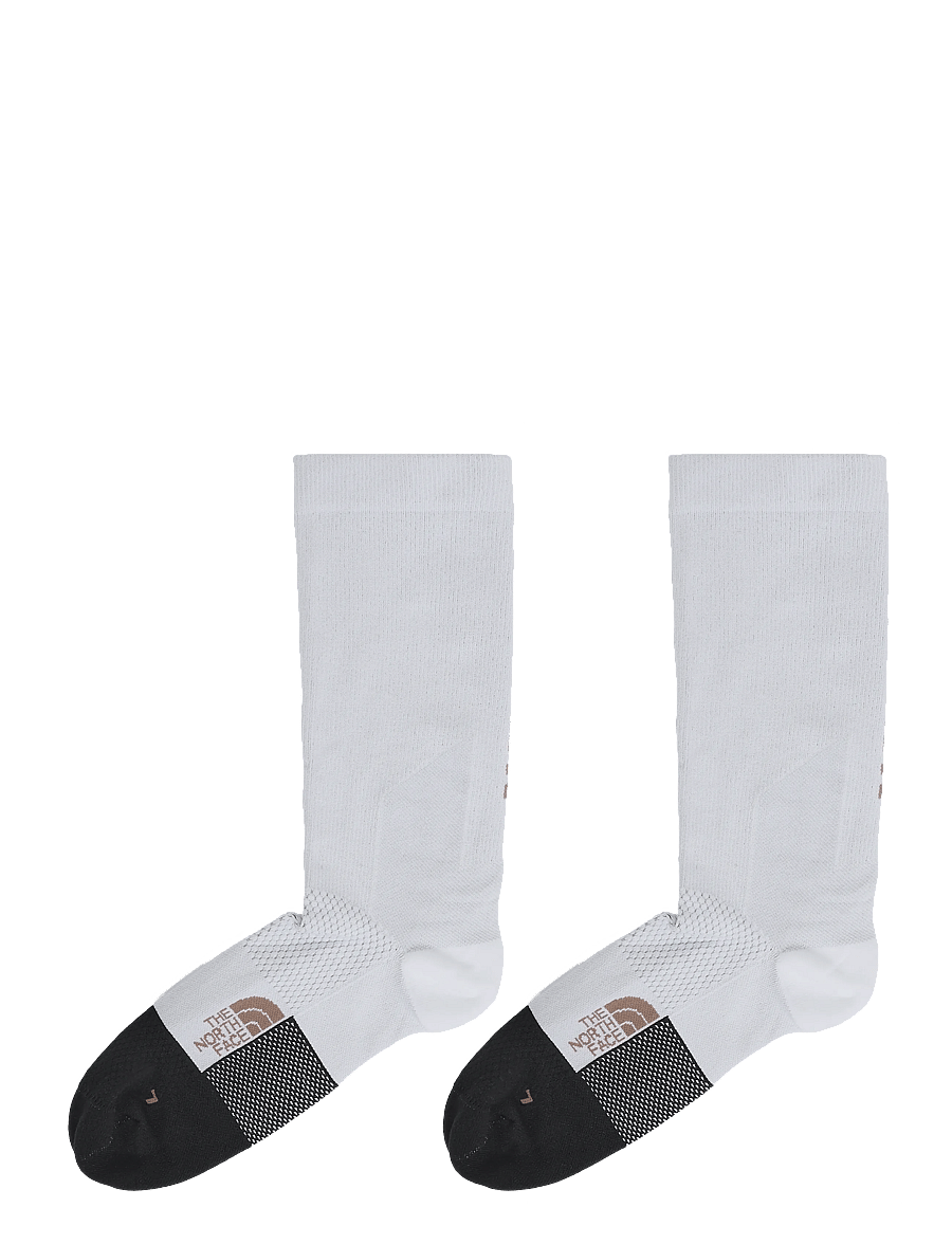 The North Face - NEVER STOP TRAIL RUN CREW SOCK - Íþróttasokkar - tnf white/acrylic orang - 1