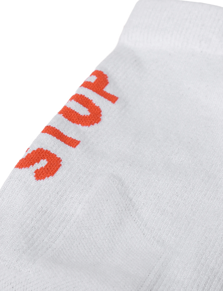 The North Face - NEVER STOP TRAIL RUN CREW SOCK - Íþróttasokkar - tnf white/acrylic orang - 2