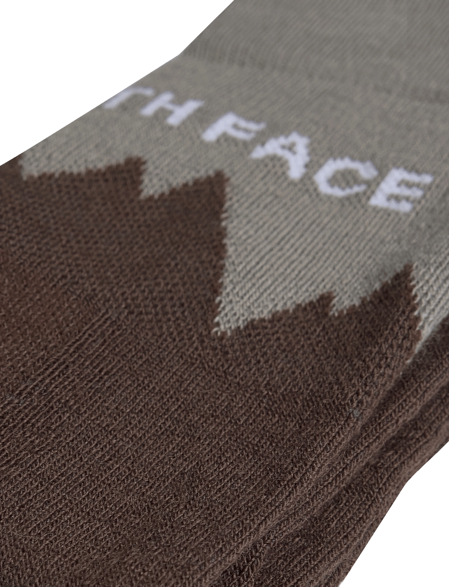 The North Face - MOUNTAIN RESORT SKI SOCK - sportstrømper - stone slab/smokey brown - 2