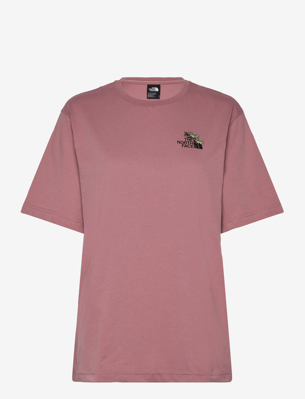 The North Face - U FLOWER DOME RELAXED S/S TEE-GRAPHIC - t-shirts - nostalgia rose - 1
