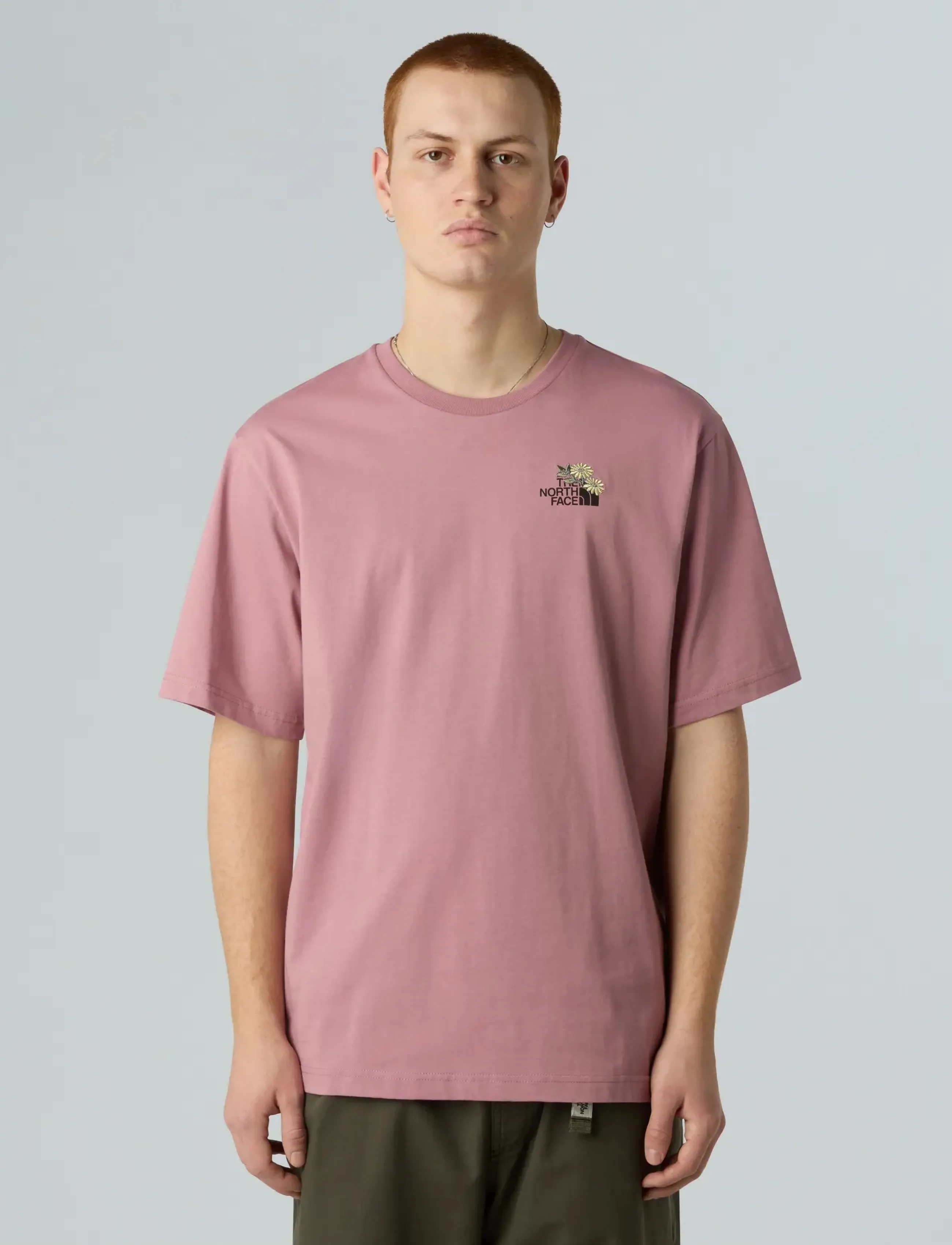The North Face U FLOWER DOME RELAXED S/S TEE-GRAPHIC - Shoppa efter stil - NOSTALGIA ROSE / pink/rose