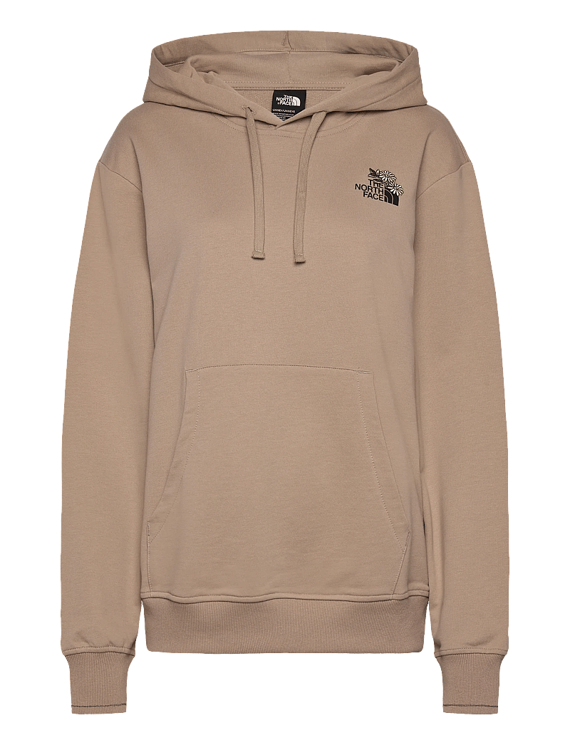 The North Face - U FLOWER DOME RELAXED HD SWEATSHIRT-GPH - oberteile - mushroom grey - 1