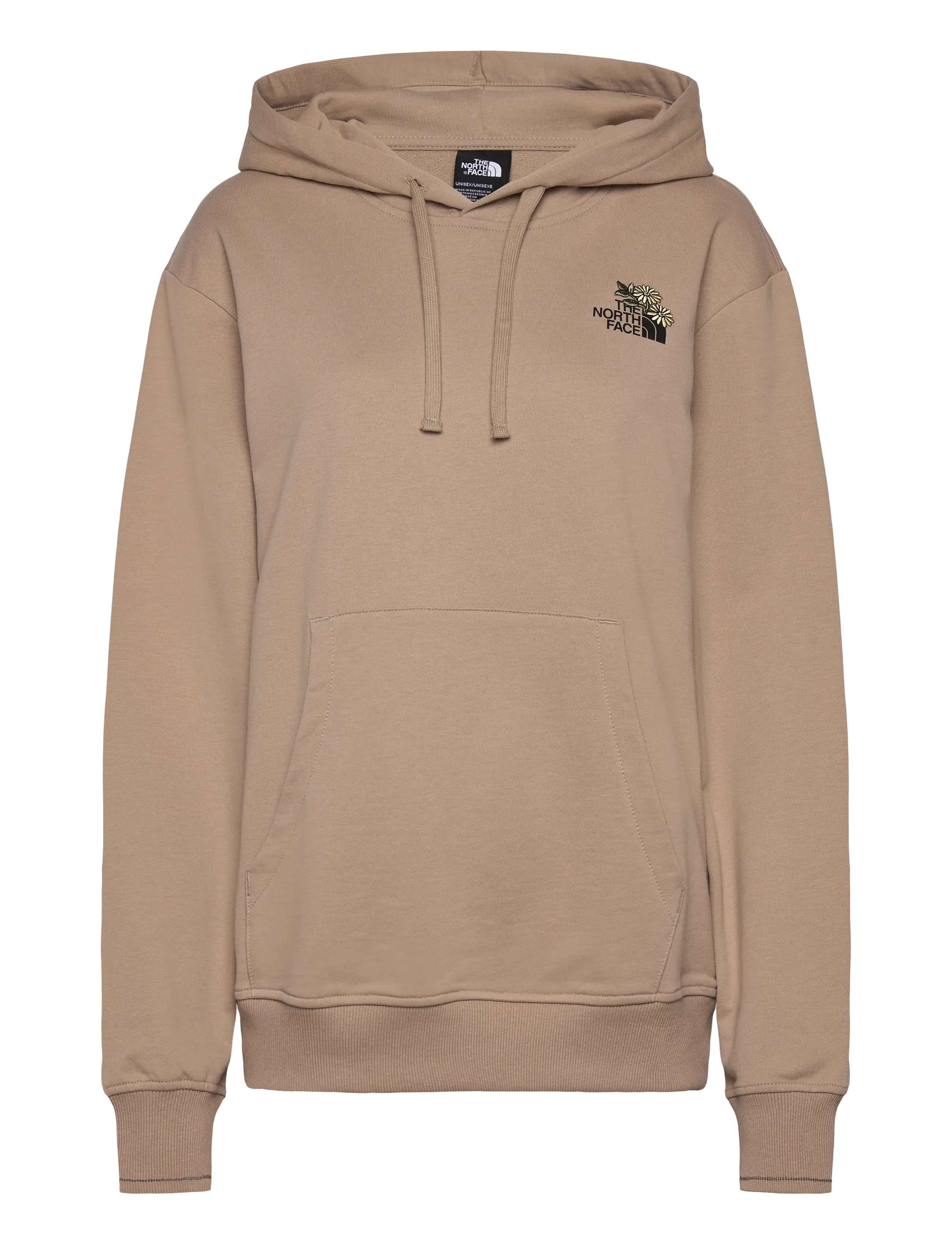 The North Face U FLOWER DOME RELAXED HD SWEATSHIRT-GPH - Kapuzenpullover - MUSHROOM GREY / brown