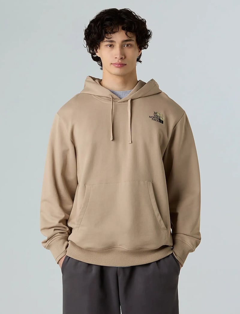 The North Face - U FLOWER DOME RELAXED HD SWEATSHIRT-GPH - oberteile - mushroom grey - 0