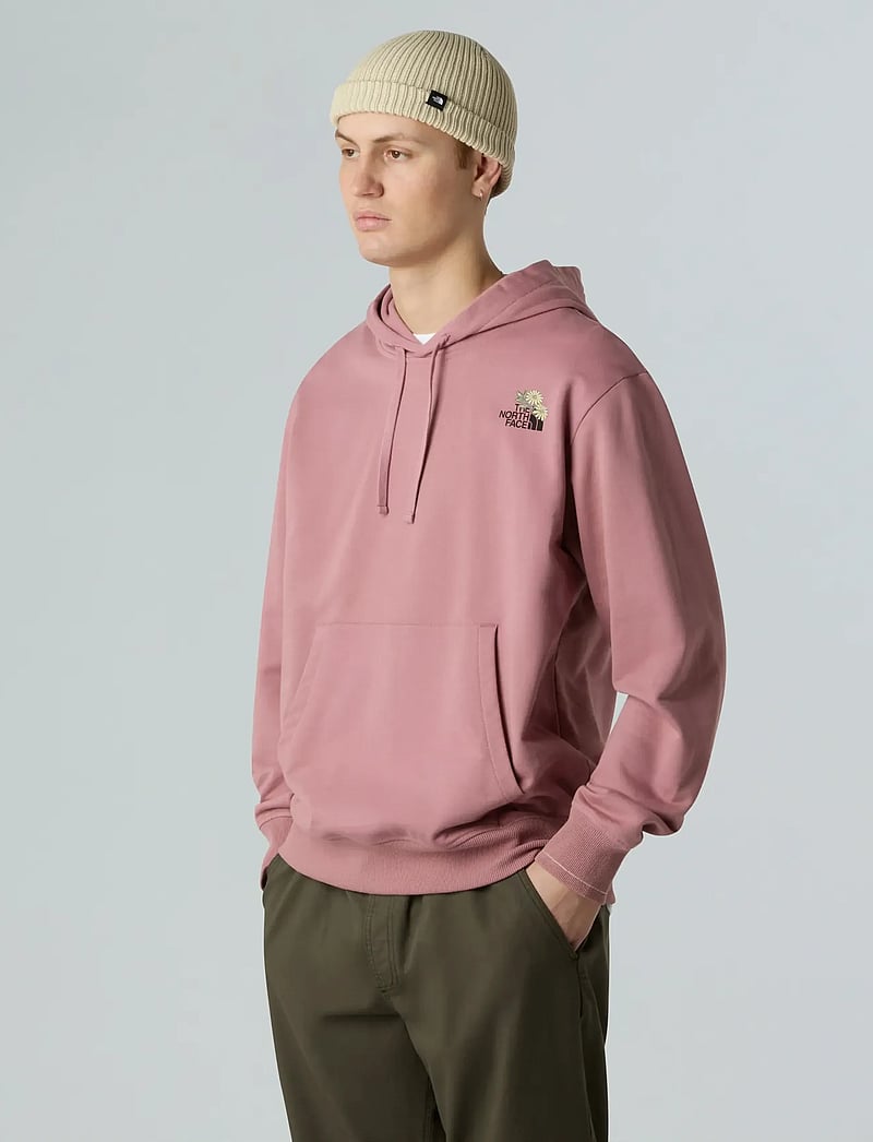 The North Face - U FLOWER DOME RELAXED HD SWEATSHIRT-GPH - pulls a capuche - nostalgia rose - 4