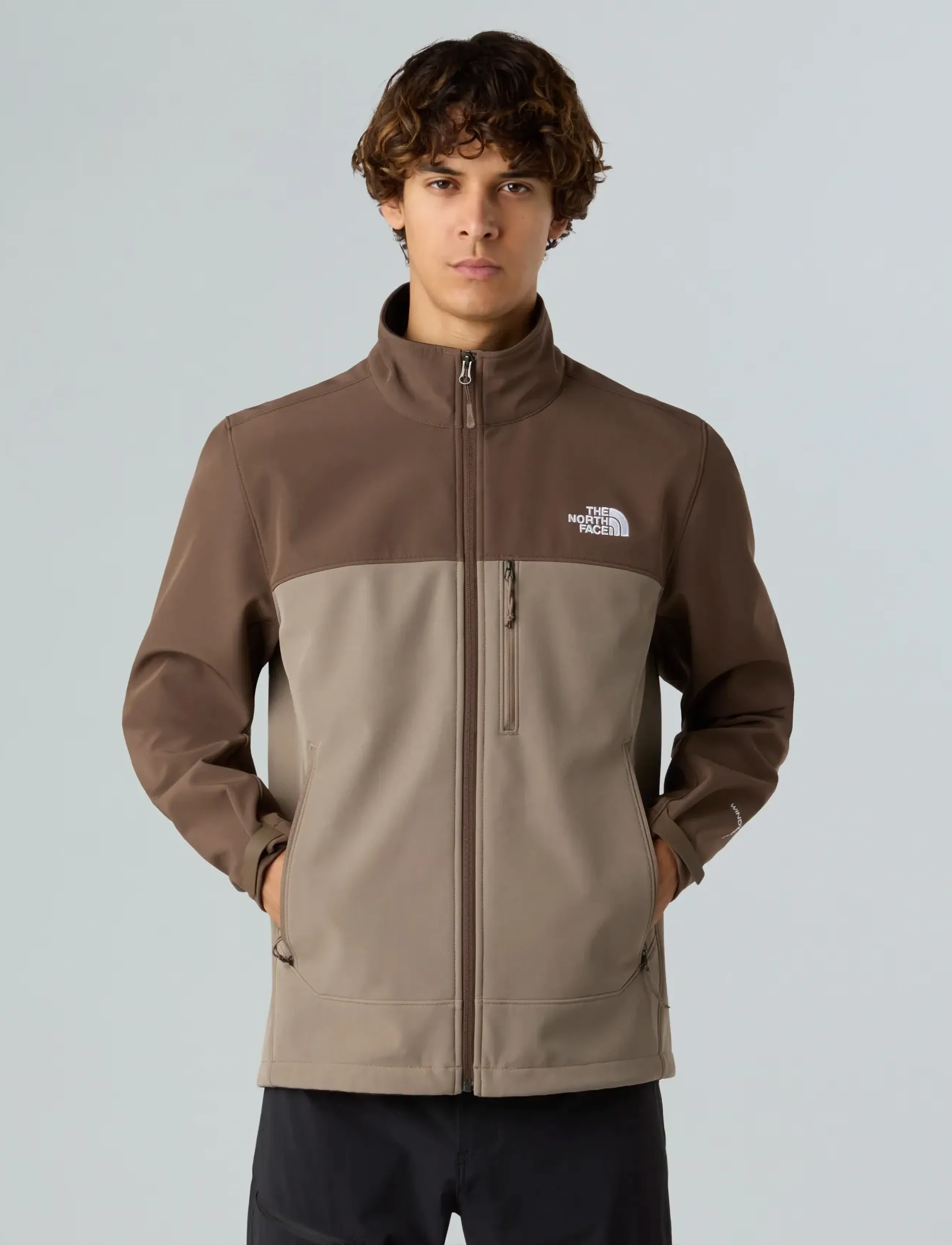 The North Face M Apex Bionic Jacket Eu, S, Sport Jackets, Braun - Outdoor Männerswear